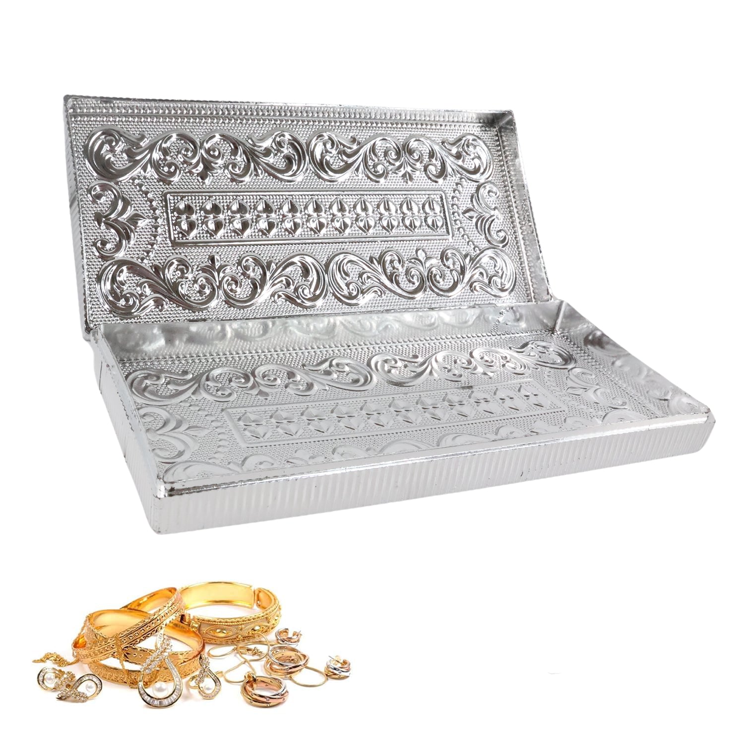 Multipurpose Rectangular Shaped Decorative Designer Gifting Cash Box (1 Pc / 20×9 Cm) Multipurpose Rectangular Shaped Decorative Designer Gifting Cash Box (1 Pc / 20×9 Cm)